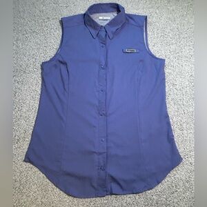 Columbia Women's PFG Tamiami Sleeveless Shirt Size M